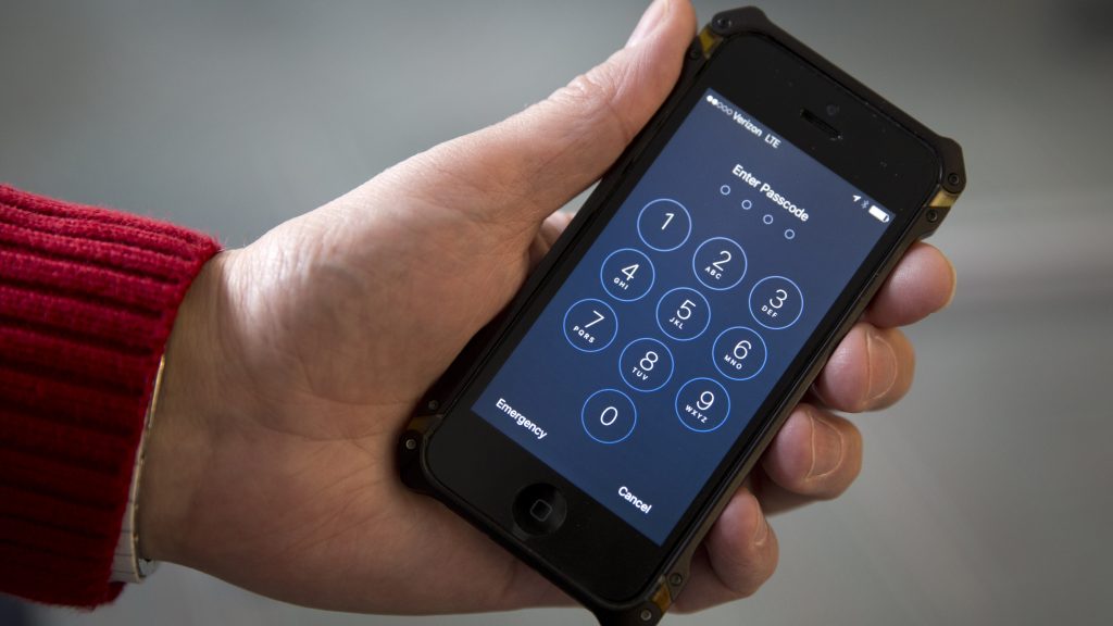 An iPhone seen in Washington. The Supreme Court ruled that police need a warrant to track location information through cellphones. An iPhone seen in Washington. (Carolyn Kaster/AP)