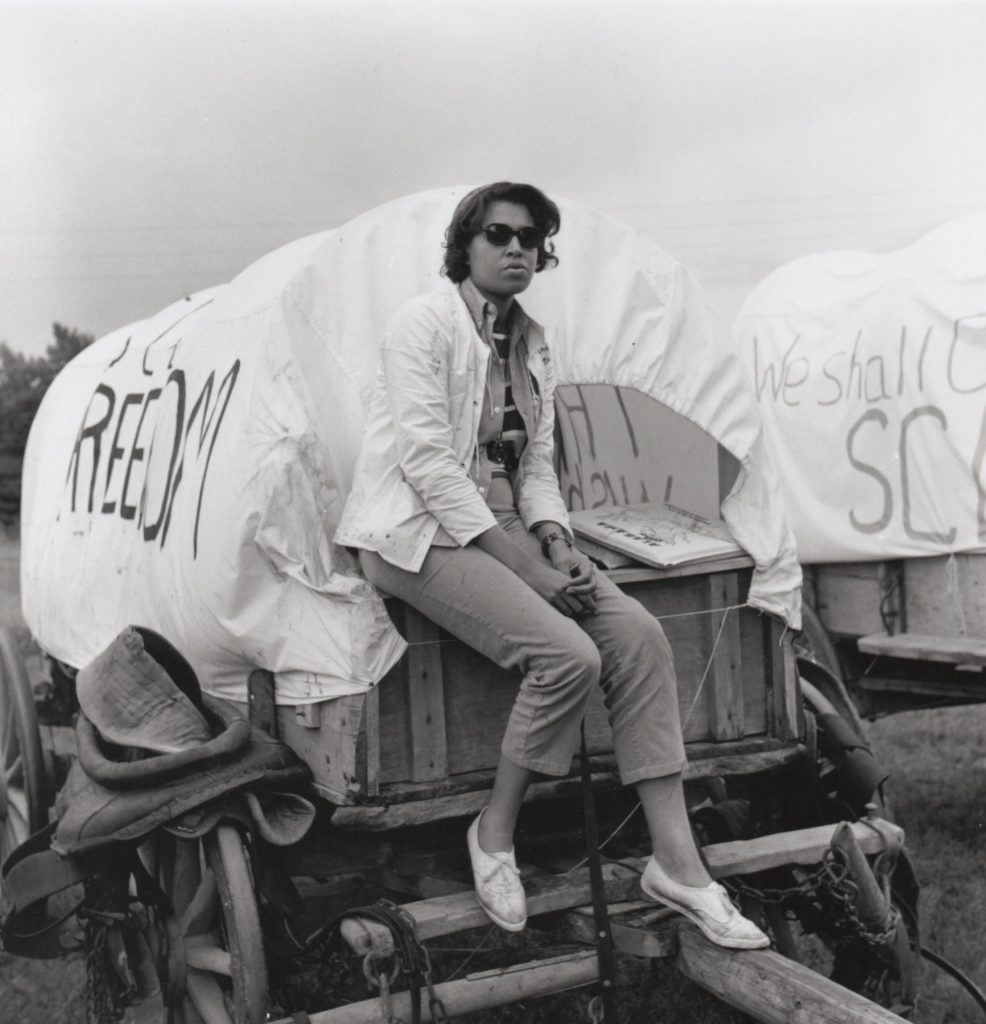 Joan Cashin volunteered to help organize and prepare the Mule Train. Joan Cashin volunteered to help organize and prepare the Mule Train. (Courtesy of Roland Freeman)