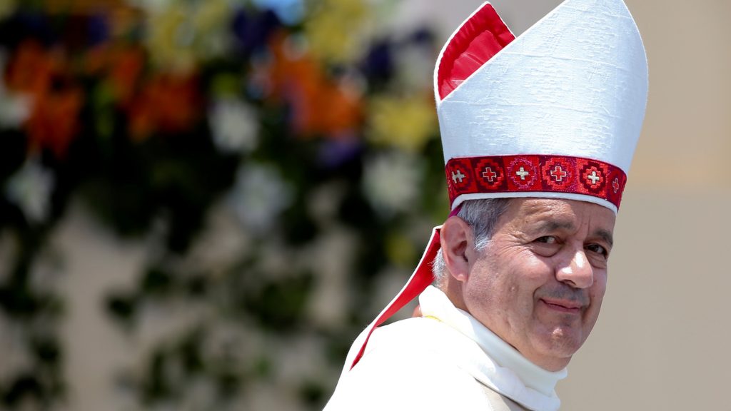 Bishop Juan Barros, long accused of helping to cover up a notorious sex abuse case in the Catholic Church in Chile, has resigned. He’s seen here during Pope Francis’s visit to Chile in January. Bishop Juan Barros, long accused of helping to cover up a notorious sex abuse case in the Catholic Church in Chile, has resigned. He's seen here during Pope Francis's visit to Chile in January.