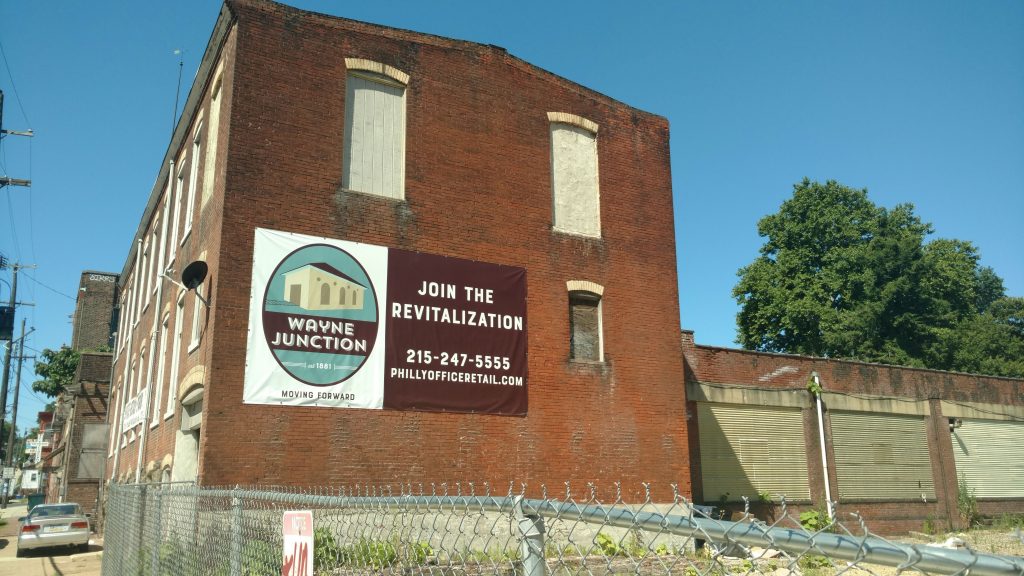 137-45-berkley-street-future-deke-s-bbq.original Northwest of the Wayne Junction train station, 137-45 Berkley St. is part of developer Ken Weinstein's sweeping plan. (Jake Blumgart/PlanPhilly)