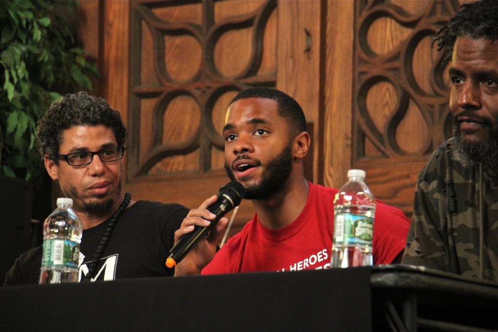 Elementary teacher Quamiir Trice talks about being pulled over and searched by a Philadelphia police offiicer.
