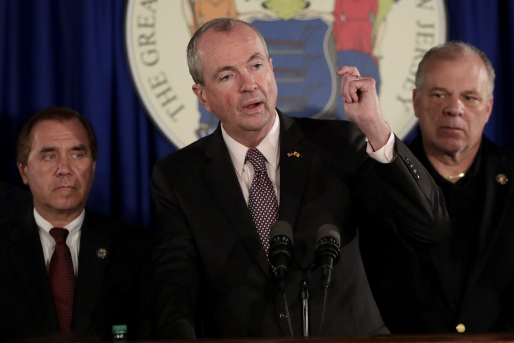 New Jersey Budget N.J. Gov. Phil Murphy is pressuring lawmakers to bring the state minimum wage up to $15 an hour. That would fulfill one of his campaign promises. (AP Photo/Julio Cortez)