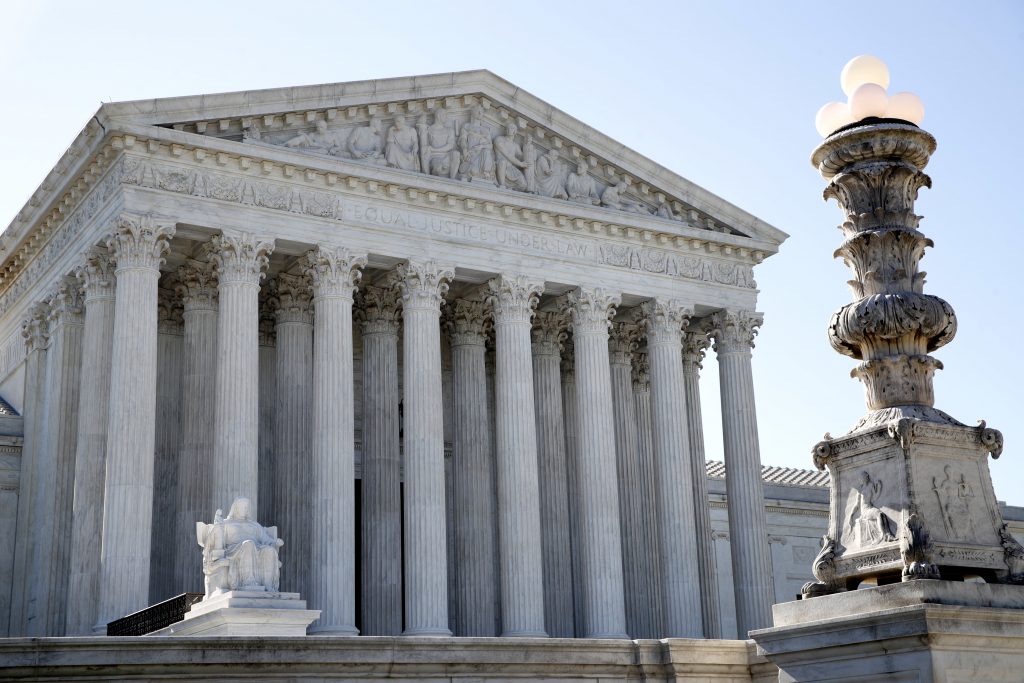 Trump Supreme Court The Supreme Court is seen Monday, July 9, 2018, in Washington.