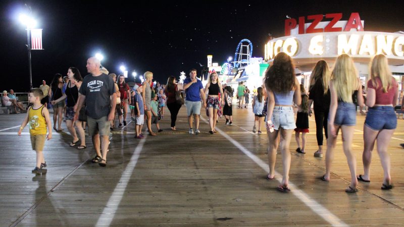 New Jersey boardwalk