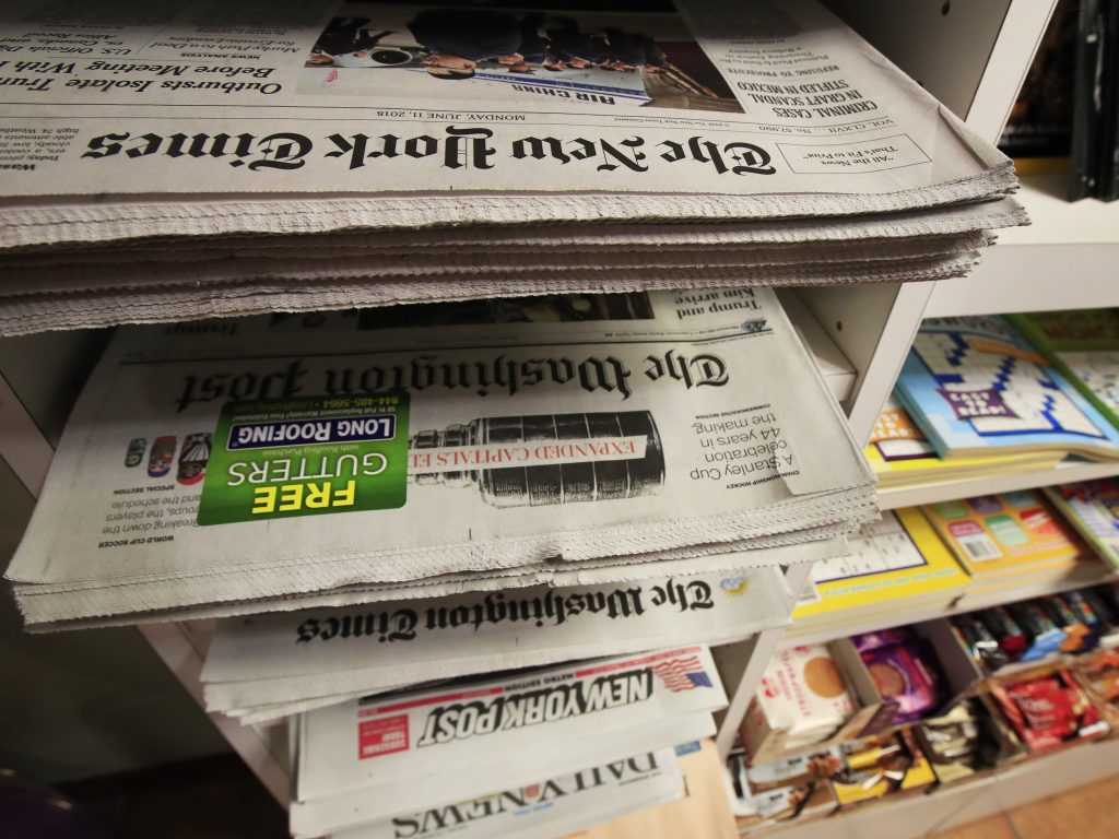 Newly discovered aspects of Russia’s active measures apparently reveal an effort to exploit Americans’ greater trust in local news than in national news organizations. Newly discovered aspects of Russia's active measures apparently reveal an effort to exploit Americans' greater trust in local news than in national news organizations. (Manuel Balce Ceneta/AP)