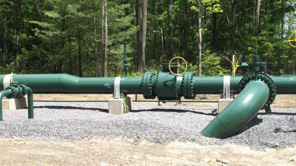 gathering-line-resized-1920×1078 FILE: A natural gas pipeline crosses the Tiadaghton State Forest. (Marie Cusick/StateImpact Pennsylvania)