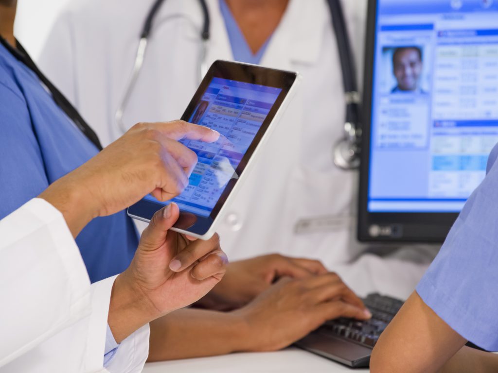Information that could refine the uses of approved drugs may lie deep inside patients’ medical records. Information that could refine the uses of approved drugs may lie deep inside patients' medical records. (Ariel Skelley/Getty Images)