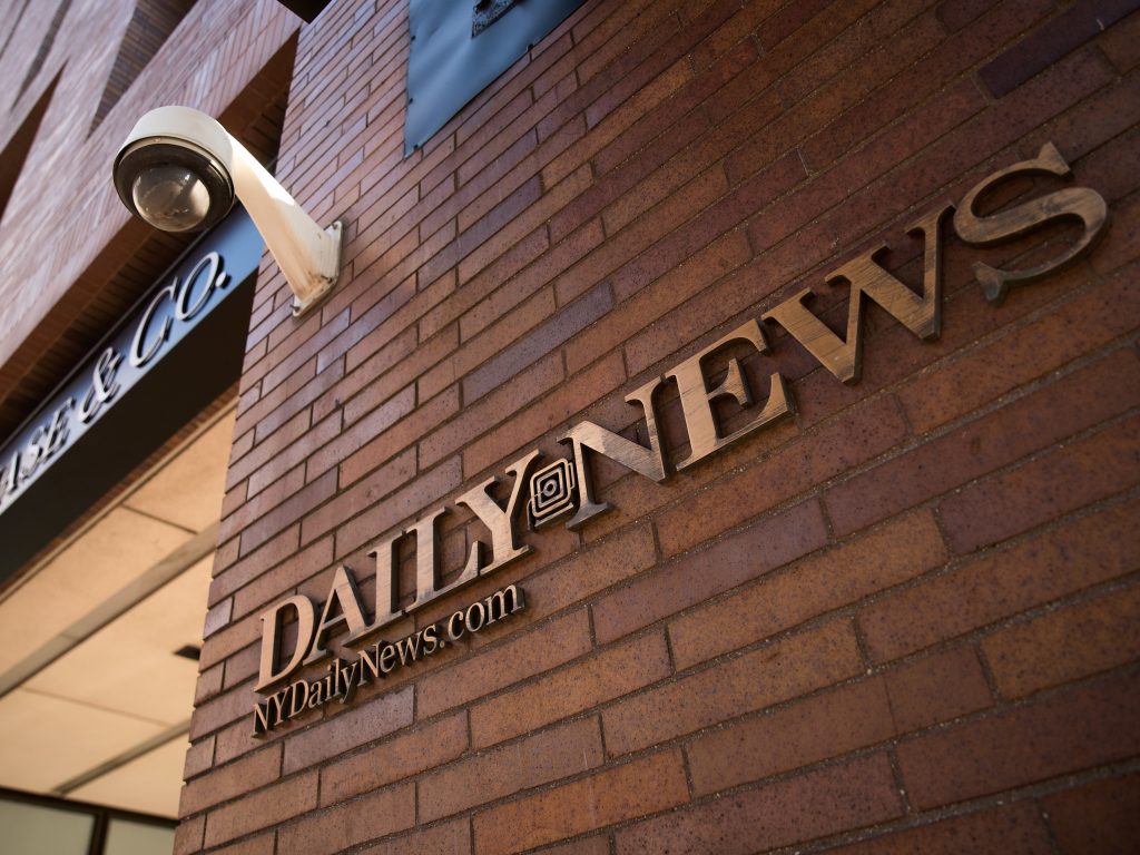 Tronc cited financial pressures in gutting the New York Daily News, a major force in local coverage. It has won Pulitzer Prizes and been a thorn in President Trump’s side. Tronc cited financial pressures in gutting the New York Daily News, a major force in local coverage. It has won Pulitzer Prizes and been a thorn in President Trump's side. (Drew Angerer/Getty Images)