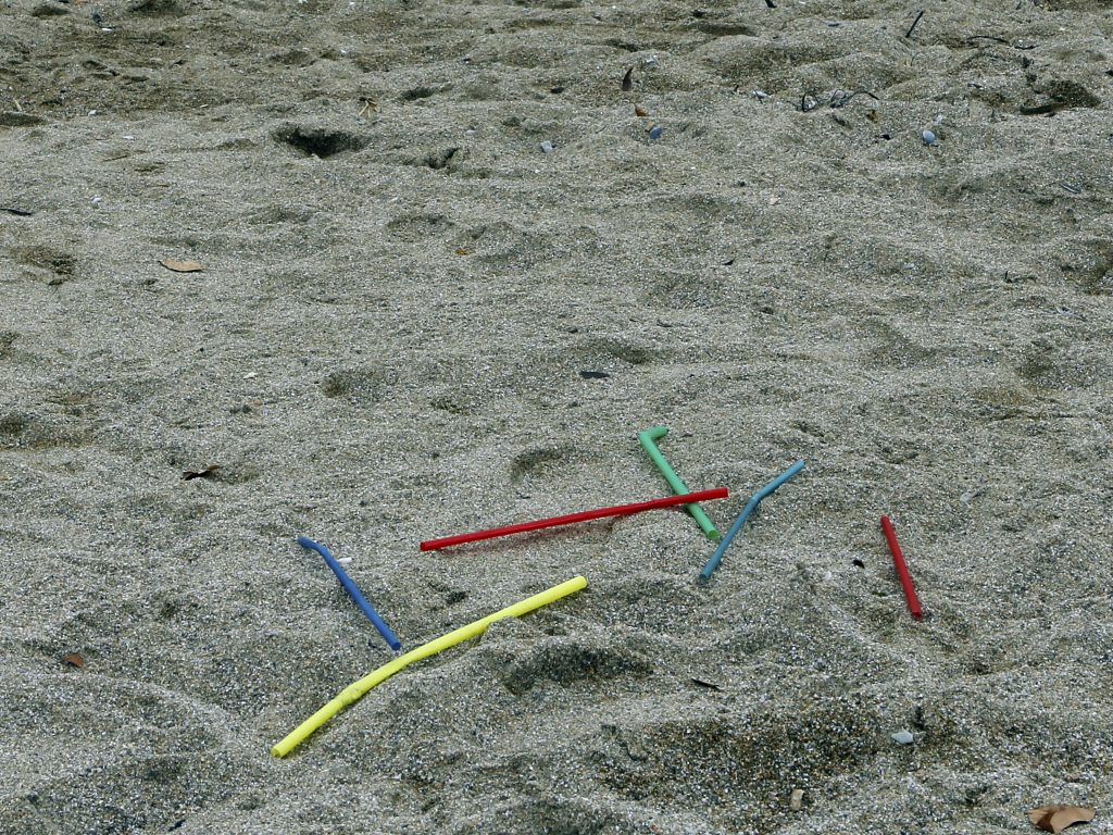Milo Cress says straws are among the most common disposable plastic items, along with bottle caps, that can be found polluting oceans and beaches. Milo Cress says straws are among the most common disposable plastic items, along with bottle caps, that can be found polluting oceans and beaches. (Milos Bicanski/Getty Images)