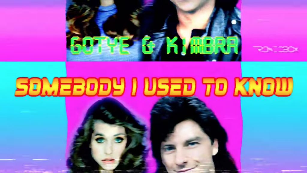 The ’80s VHS-style art for Gotye’s “Somebody That I Used To Know” as reimagined by YouTube user TRONICBOX. The '80s VHS-style art for Gotye's