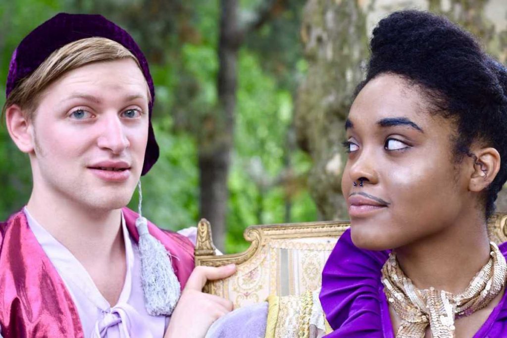 twelfthnight Twelfth Night, presented by Shakespeare in Clark Park, features gender-blind casting and an open-air performance. (Credit: Hannah Van Sciver)