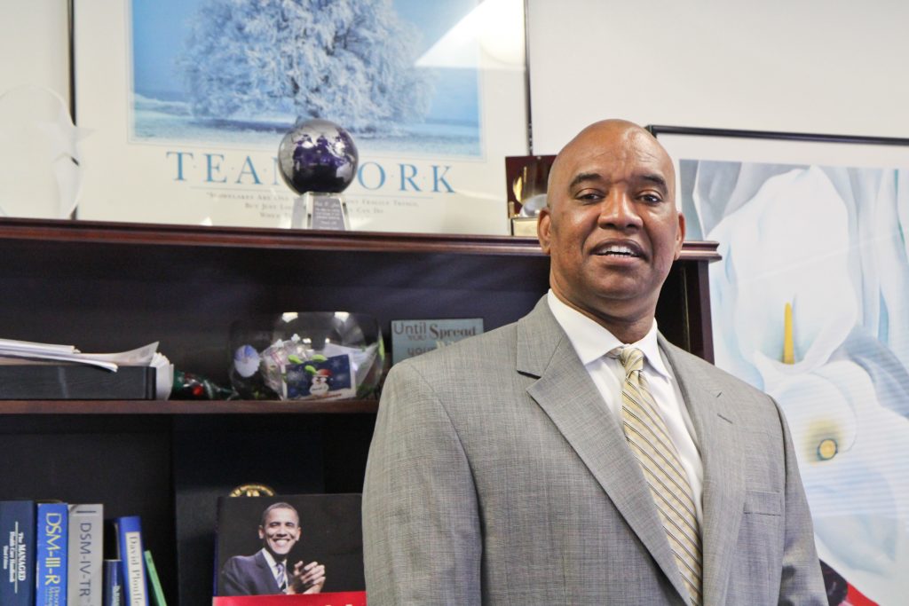 2018 7 19 k paynter david t jones-2 David T. Jones is commissioner of the Philadelphia Department of Behavioral Health and Intellectual disAbility Services. (Kimberly Paynter/WHYY)