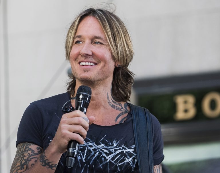 Keith Urban performs on NBC's 