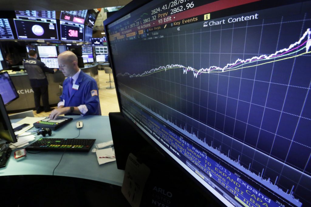 Of Mutual Interest Enduring Bull Market In this Wednesday, Aug. 22, 2018, file photo a chart on a screen on the floor of the New York Stock Exchange shows the rise of the S&P 500 index since 2009. Strong corporate earnings growth and a resilient U.S. economy bolstered by a solid job market and consumer confidence set the stage for the market to continue the upward trajectory it’s been on for more than nine years, experts say. (Richard Drew/AP Photo, File)