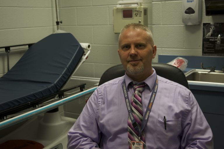 Dr. Jon Lepley, director of infirmary and addiction medicines at the Philadelphia Department of Prisons. (Nina Feldman/WHYY)