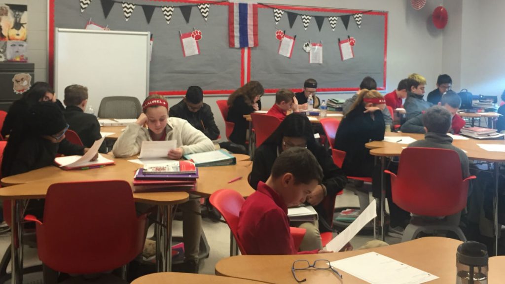 Laurel edit Laurel Middle School, which was once slated for possible closure because of poor academic performance, has bucked the trend in Delaware and improved by double digits in the last two years in standardized math and English tests. (Cris Barrish/WHYY)