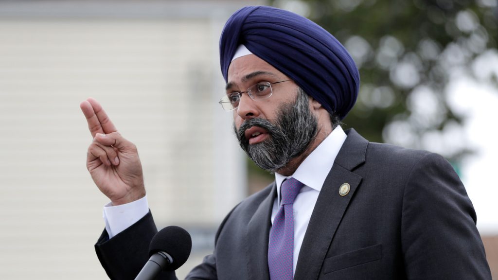 ag16x9 New Jersey Attorney General Gurbir Grewal speaks during a news conference. (AP Photo/Julio Cortez)