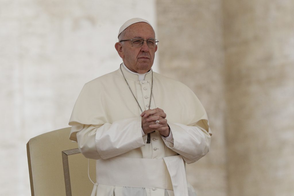Pope Francis, shown here in May, has previously spoken out against the death penalty. Pope Francis, shown here in May
(Andrew Medichini/AP)