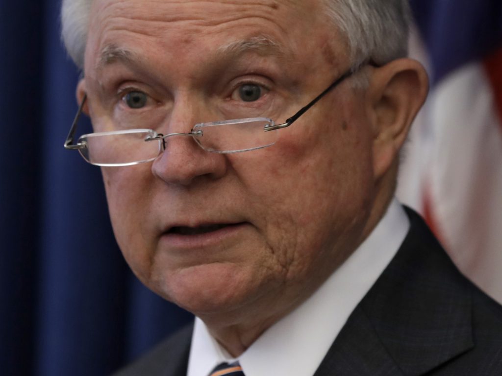 Attorney General Jeff Sessions fired back at President Trump Thursday after more criticism about his handling of the Justice Department. Attorney General Jeff Sessions fired back at President Trump Thursday after more criticism about his handling of the Justice Department.