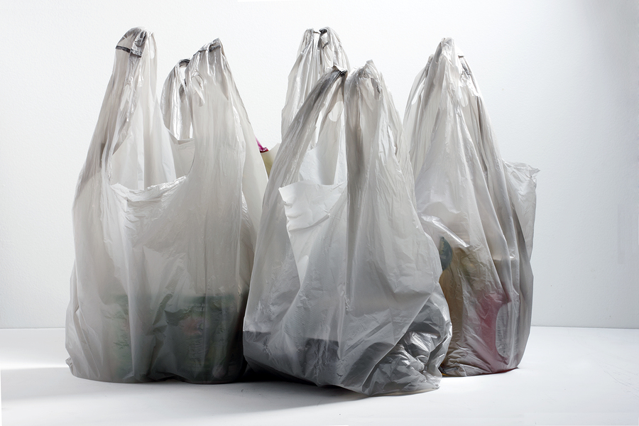 Multiple Plastic Shopping Bags On Table Top Multiple plastic shopping bags on table top (Big Stock)