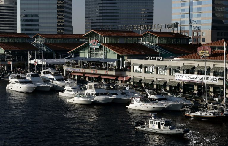 The local sheriff reported a mass shooting at The Jacksonville Landing complex in downtown Jacksonville.