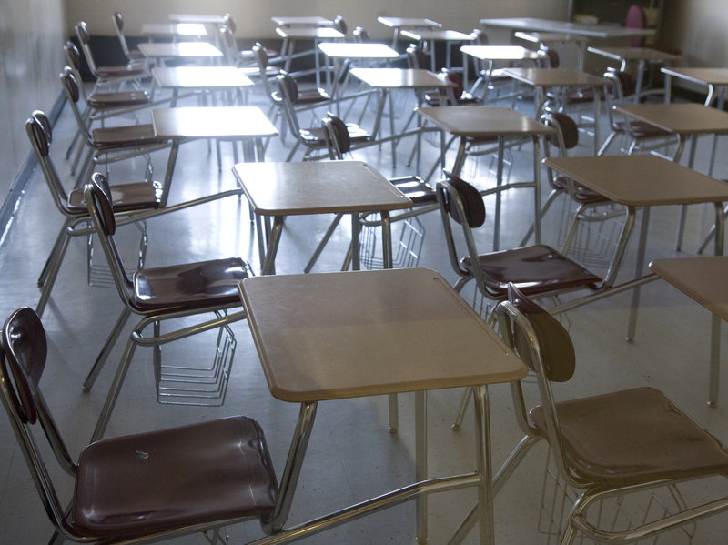 gettyimages-528773638-a1c35eb4dcfcc8277a35eb9db7e2cfa036605f98-s800-c85 Colorado School District 27J has adopted a four-day school schedule in an attempt to save about $1 million a year.
(James Leynse/Corbis via Getty Images)
