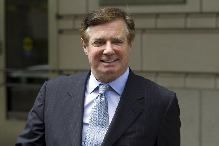 Trump Russia Probe Manafort In this May 23, 2018 file photo, Paul Manafort, President Donald Trump's former campaign chairman, leaves the Federal District Court after a hearing, in Washington. (Jose Luis Magana/AP Photo)