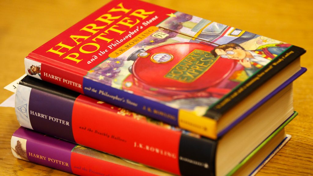 potterbooks16x9 Books in the Harry Potter series. (AP Photo/Sang Tan)