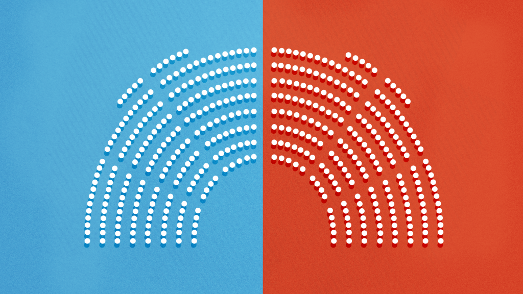 Democrats are well positioned to take the House this November. Democrats are well positioned to take the House this November. (Renee Klahr/NPR)