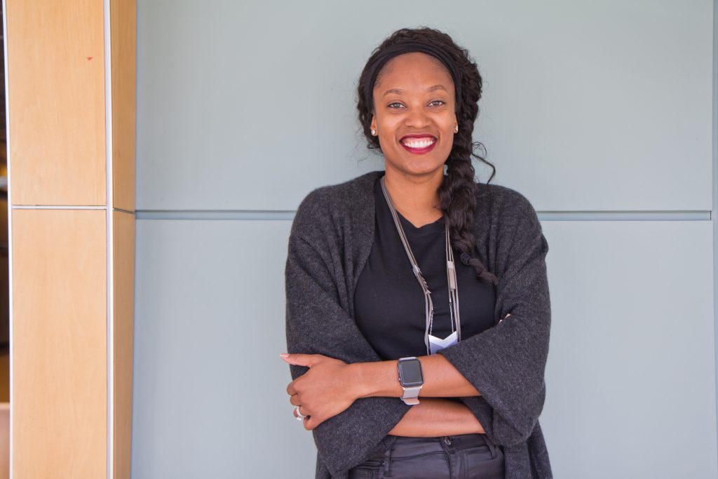 Aniyia Williams is founder and CEO of TINSEL. (Kimberly Paynter/WHYY) Aniyia Williams is founder and CEO of TINSEL. (Kimberly Paynter/WHYY)