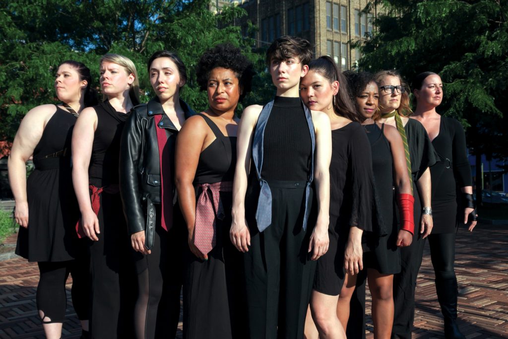 675 The cast of Revolution Shakespeare's
