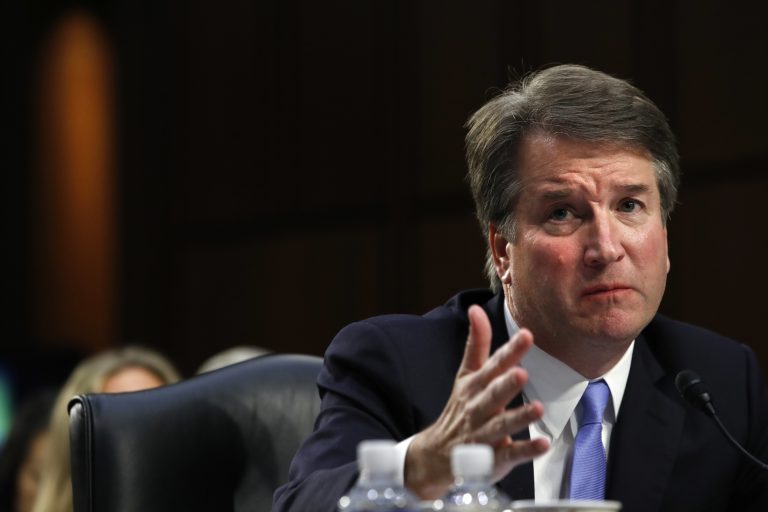 President Donald Trump's Supreme Court nominee, Brett Kavanaugh