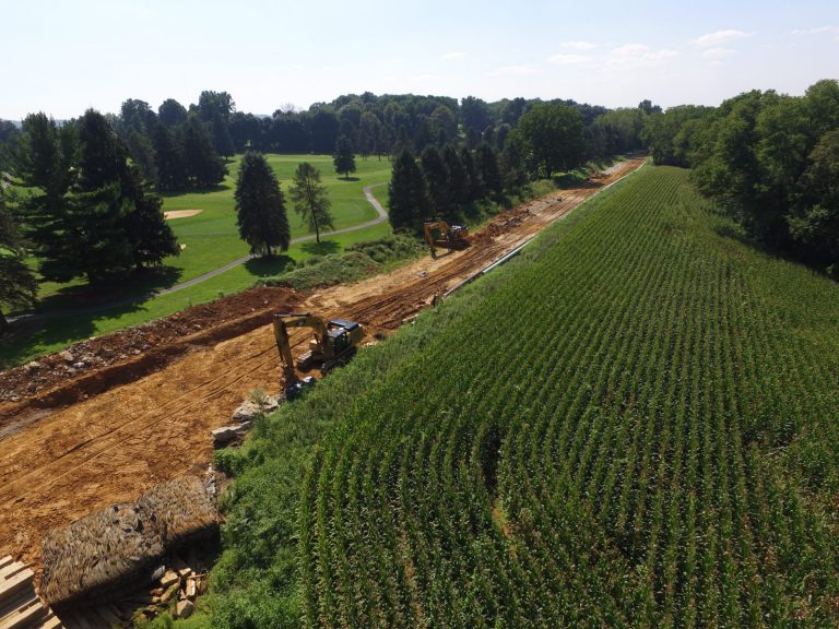 Mariner East 2 pipeline construction in Lebanon County