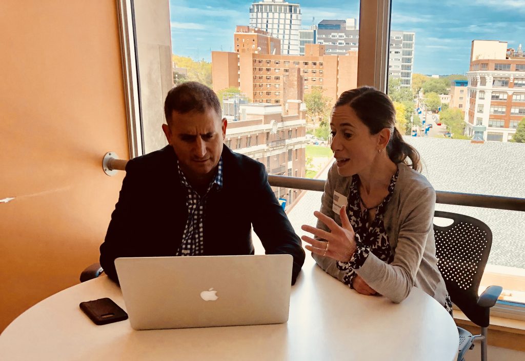 Michael Yudell and Chloe Silverman Drexel University professors Michael Yudell and Chloe Silverman have decided to study engagement between autism researchers and the autism community to see how that impacts scientific research. (Provided)