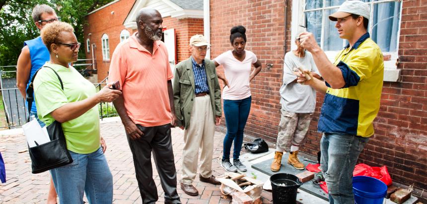 a-session-on-some-bricks-and-mortar-rebuilding-tips-jordan-cassway-for-pennpraxis.0.236.4056.1940.860.412.c A session on brick and mortar rebuilding tips. (Jordan Cassway for PennPraxis)