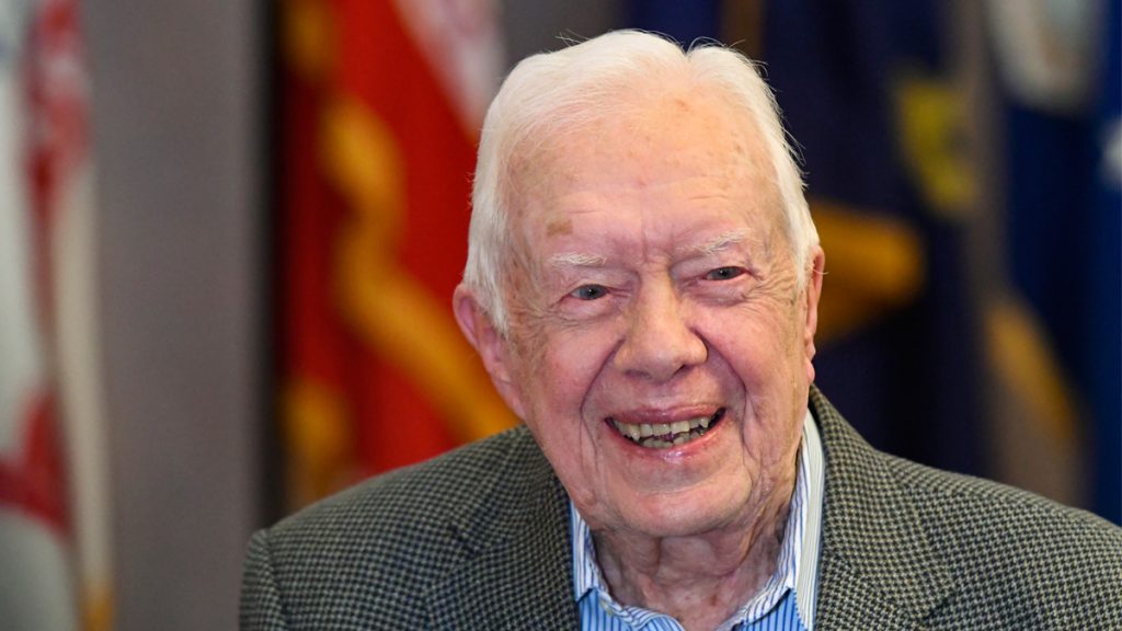 carter16x9 Jimmy Carter poses for a portrait