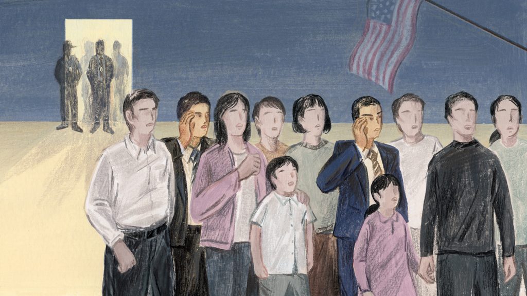 NPR’s Planet Money has learned that more than 13,500 immigrants, mostly Chinese, who were granted asylum status years ago by the U.S. government are now facing possible deportation. During a 2012 probe, prosecutors in New York rounded up 30 immigration lawyers, paralegals, and interpreters who had helped Chinese immigrants fraudulently obtain asylum. (Sally Deng for NPR)