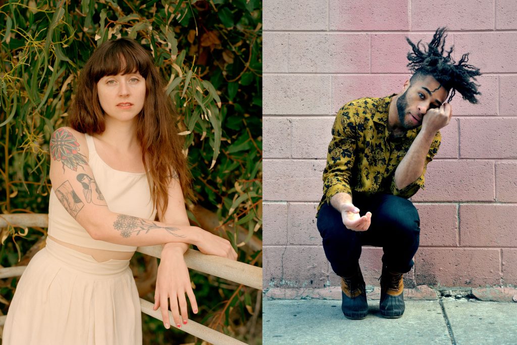 crutchfeld-ibeneche Local musical acts Waxahatchee and Kingsley Ibeneche will perform at this weekend's Philly Music Fest (Molly Matalon / provided)