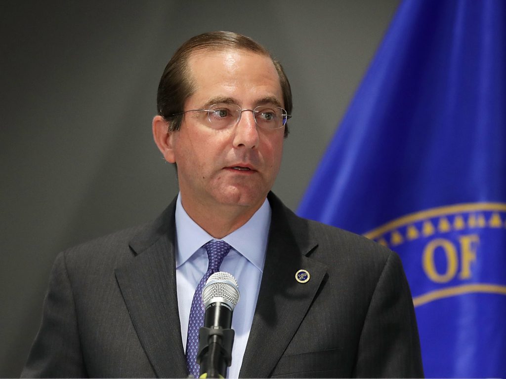 A conservative think tank said that the Health and Human Services announcement doesn't go far enough and that Secretary Alex Azar 