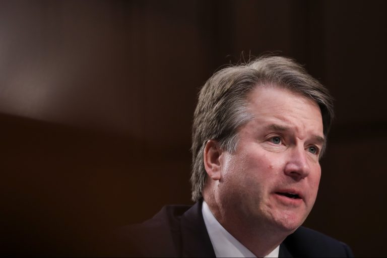 Supreme Court nominee Judge Brett Kavanaugh testifies before the Senate Judiciary Committee during his confirmation hearing on Capitol Hill September 6, 2018.