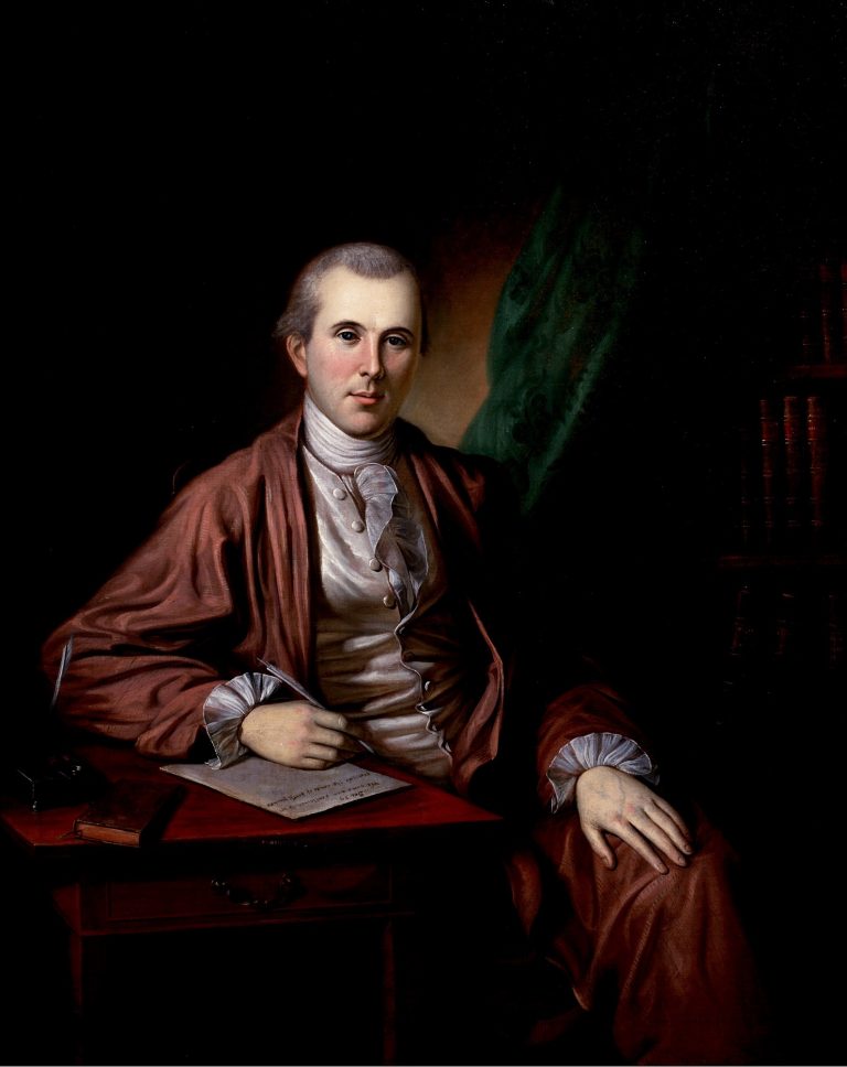 Benjamin Rush, the medical doctor and Founding Father, took after the Renaissance-man civic participation of his mentor, Benjamin Franklin. (Charles Willson Peale/Courtesy of Crown)