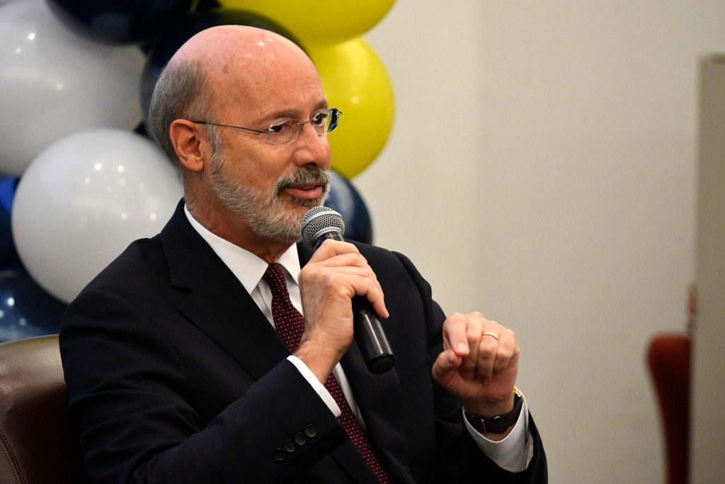 Governor Candidate Forum at SPD HQ Pa. Governor Tom Wolf (Bastiaan Slabbers for WHYY, file)