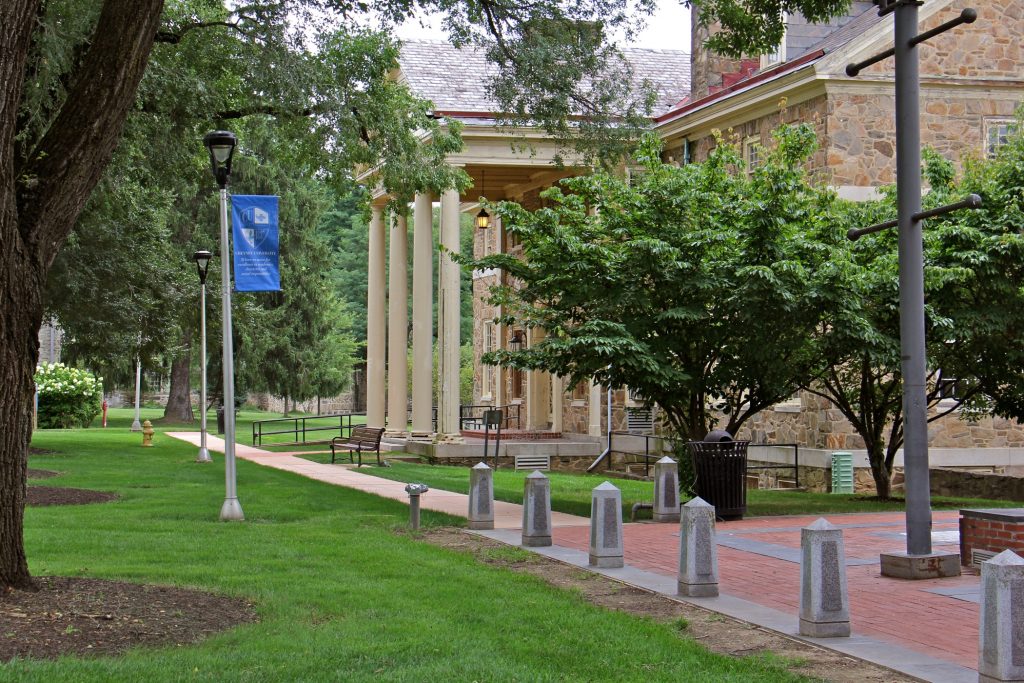 2018 07 31-e lee-cheyney university browne hall Browne Hall on the quad at Cheyney University
