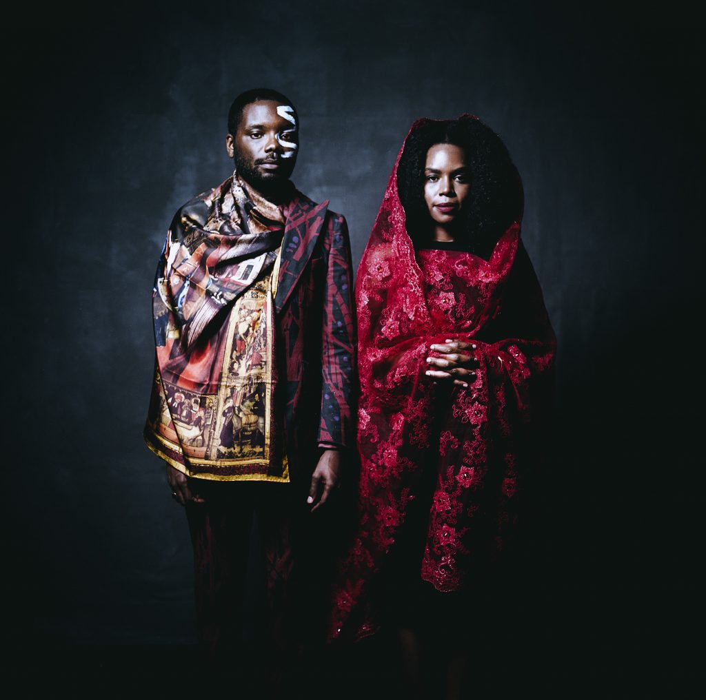 James Jean and Patrice Worthy, photographed in New York City. They model clothing by Ikiré Jones. James Jean and Patrice Worthy, photographed in New York City. They model clothing by Ikiré Jones. (Rog Walker for Ikiré Jones)