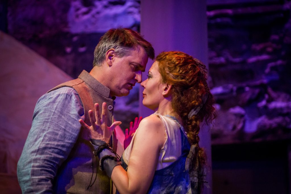 675 Jared Reed as Jason and Jennifer Summerfield as Medea in Hedgerow Theatre's production of