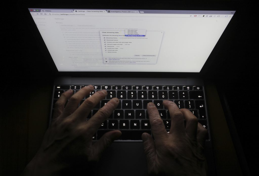 Online abuse (Yui Mok/PA Wire via AP Images)