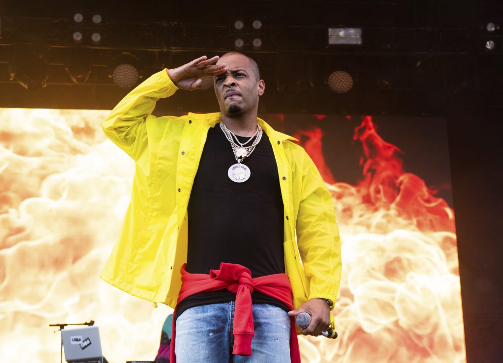 T.I. T.I. performs on stage at ONE Musicfest on Sunday, Sept. 9, 2018, in Atlanta. (Photo by Paul R. Giunta/Invision/AP)
