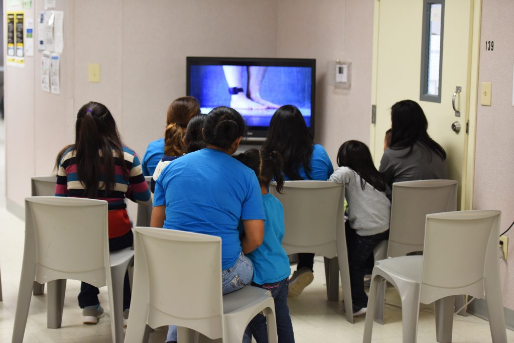 Immigration Family Detention This Aug. 9, 2018, file photo provided by U.S. Immigration and Customs Enforcement, shows a scene from a tour of South Texas Family Residential Center in Dilley, Texas. (Charles Reed/U.S. Immigration and Customs Enforcement via AP, File)