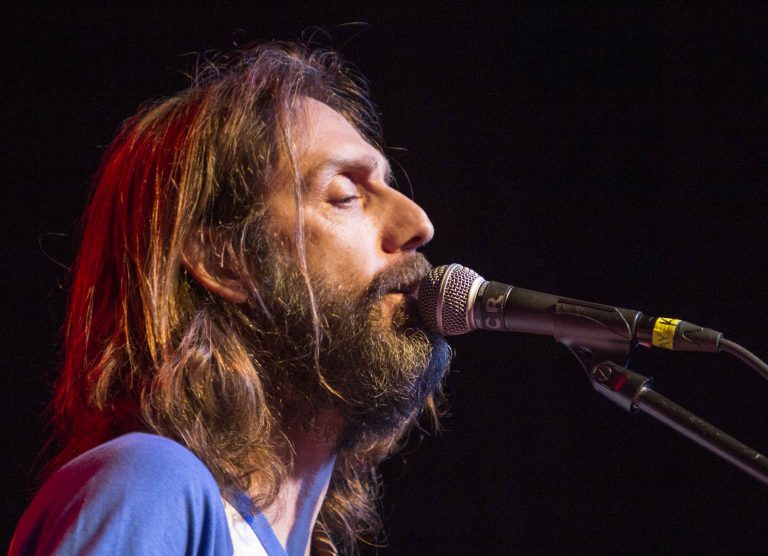 Chris Robinson with Chris Robinson Brotherhood performs at Center Stage on Wednesday, Oct. 29, 2014, in Atlanta. (Photo by Katie Darby/Invision/AP)