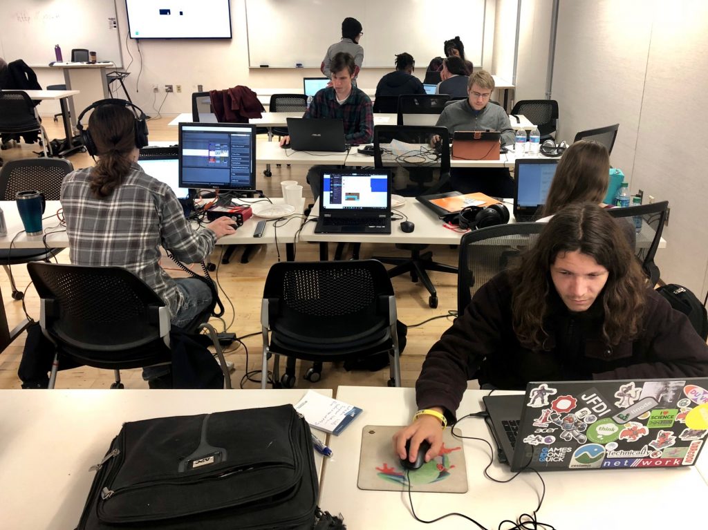 Game Jam Over the weekend, the Anti-Defamation League invited Philadelphia area game developers to their second annual ADL National Game Jam. (Darryl Murphy for WHYY)